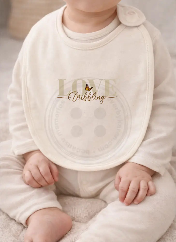 Baby Bib Love Dribbling