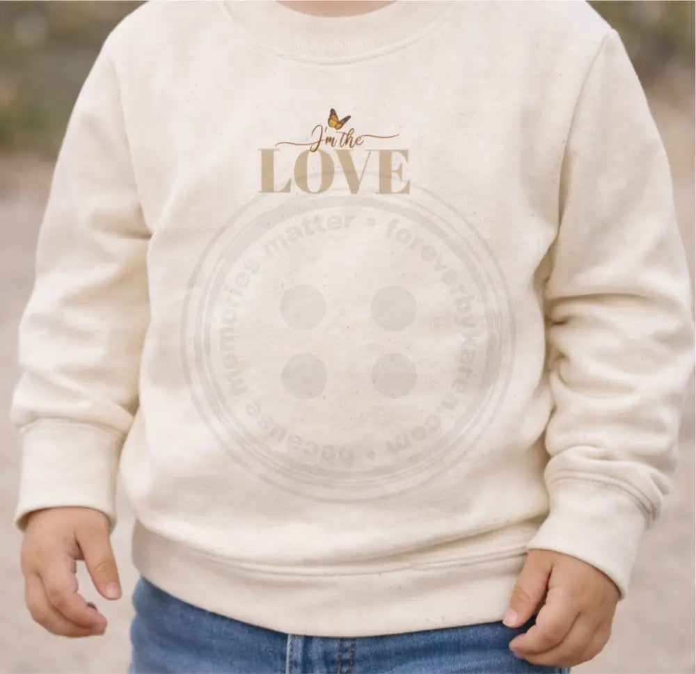 Toddler and baby sweatshirt