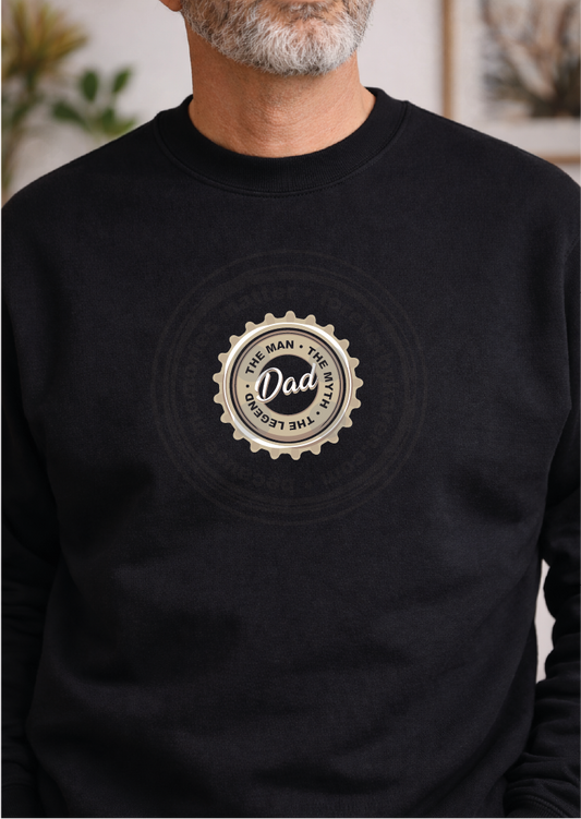 Dad, The Myth. Father's Day sweatshirt
