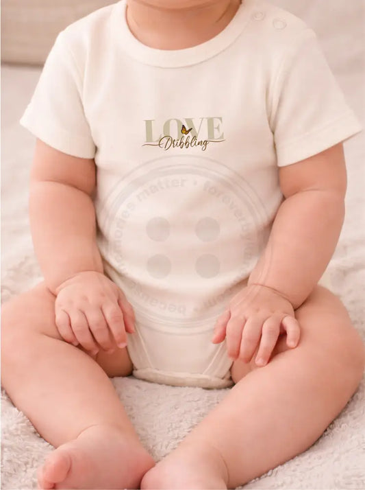 Baby Bodysuit Love dribbling