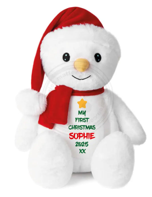Tummi Bears® Snowman Personalised